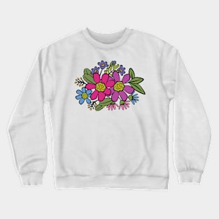 Cottage Flowers Crewneck Sweatshirt